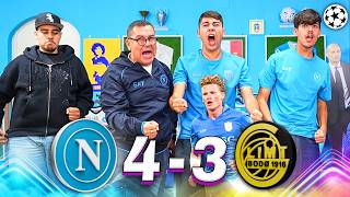 SAVED!! NAPOLI VS. BODO GLIMT 4-3 | LIVE REACTION FROM NAPOLI FANS