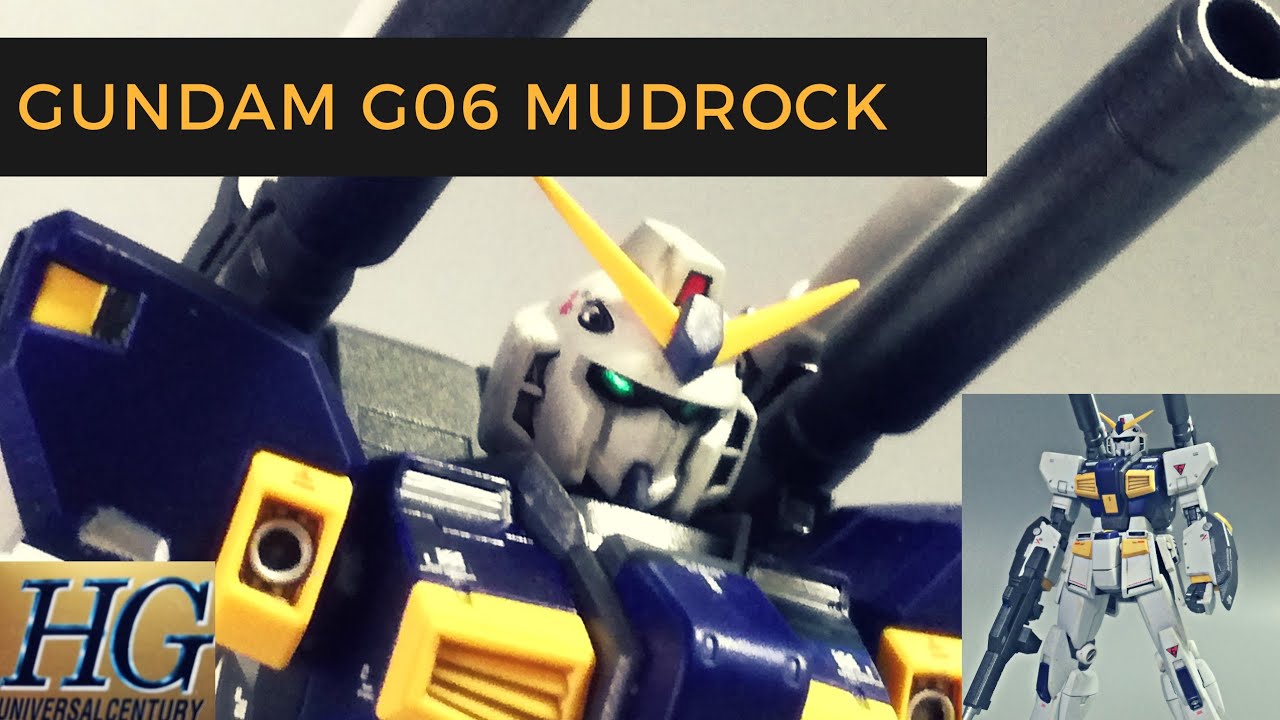 ガンプラ】HGUC ガンダム6号機 マドロック 塗装＆レビュー！（RX-78-6