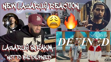 REAL HIP HOP IS BACK! | Lazarus & Rakim - "Not To Be Defined" (Prod by Dem Jointz) [REACTION!!!]