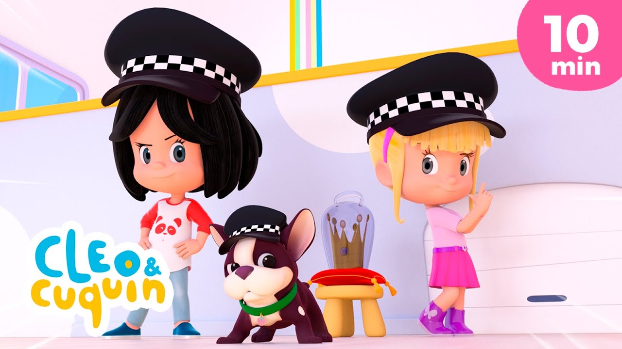 COPS AND ROBBERS | Cleo & Cuquín Episodes - YouTube
