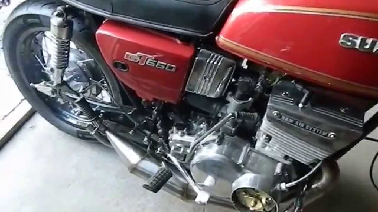16+ Amazing Suzuki gt750 3 into 1 exhaust image HD