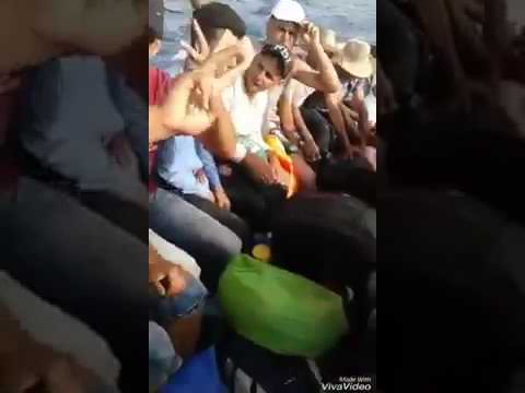 شباب من اقليمي الدريوش والناظور يصورون عملية الهجرة السرية نحو إسبانيا على متن قارب الموت ن