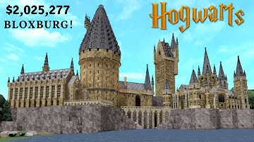 Hogwarts in Bloxburg | Tour and Speedbuild Part 1