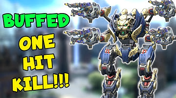One Hit Kill! BUFFED SHOCKTRAIN TYPHON 300% DMG | War Robots MK2 Gameplay WR