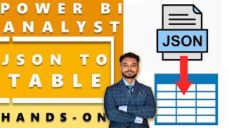Power BI Convert JSON to Table Hands on