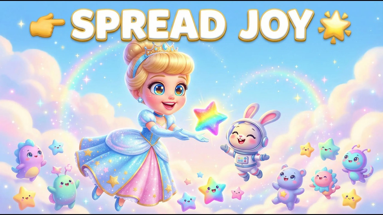 Learn to Share with Cinderella 💖 | Kids Animated Story