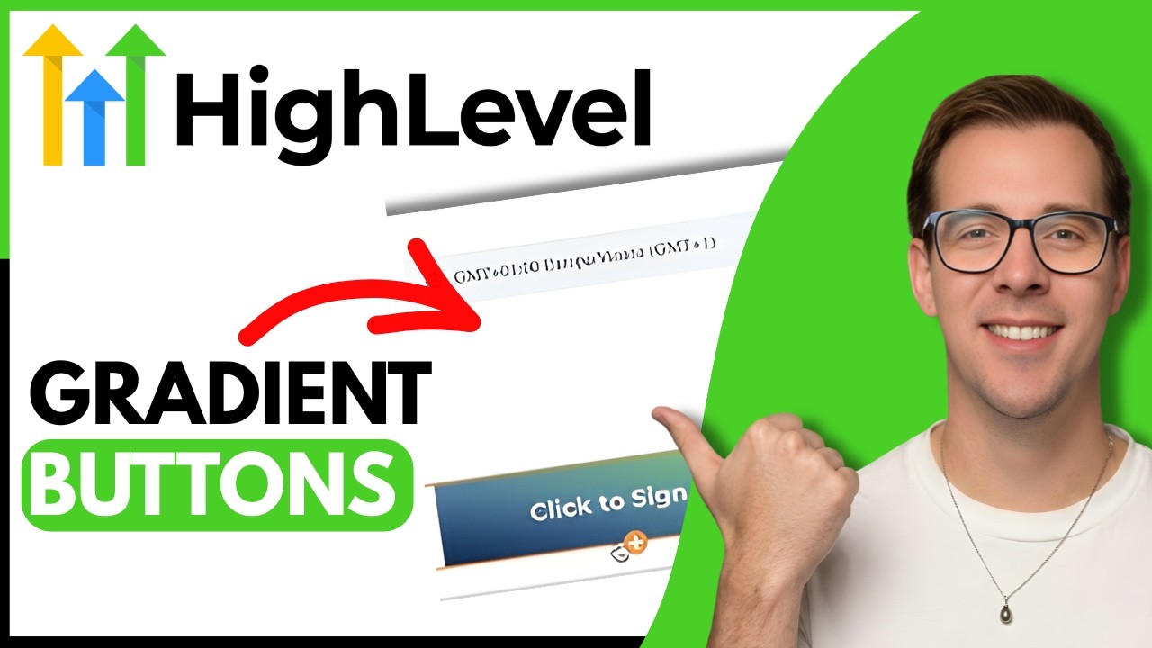 How To Make Gradient Button Gohighlevel (Step By Step) - YouTube