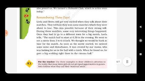 class 4, EVS, Chapter - 10 hu tu tu (part 2)