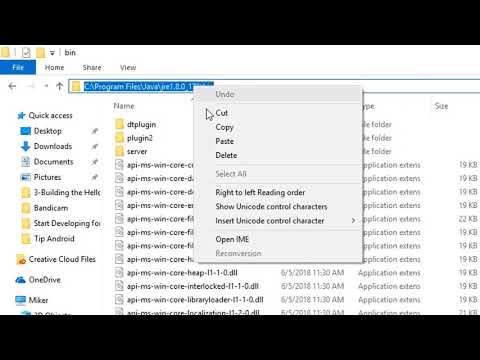 Set Path to JDK 8 on Windows 10