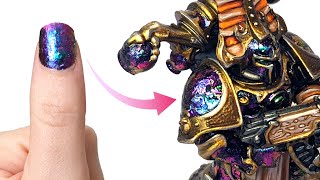 Paint your Warhammer army with... Nail polish?!