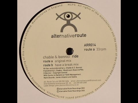 洋楽レコード　Chable & Bonnici ride WRRC Chable & Bonnici – Ride – Vinyl (12