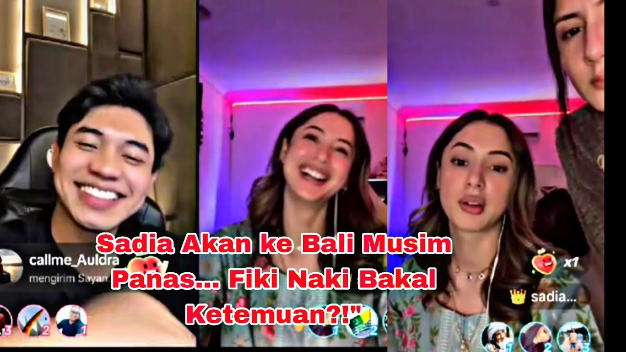 Прямая трансляция вызывает у вас эмоции! Садия объявляет о своей поездке на Бали и знакомит своег...