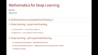 Mathematica for deep learning