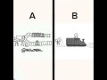 TrolleyProblems A vs B (Animation Meme) #shorts #animation #meme #memes