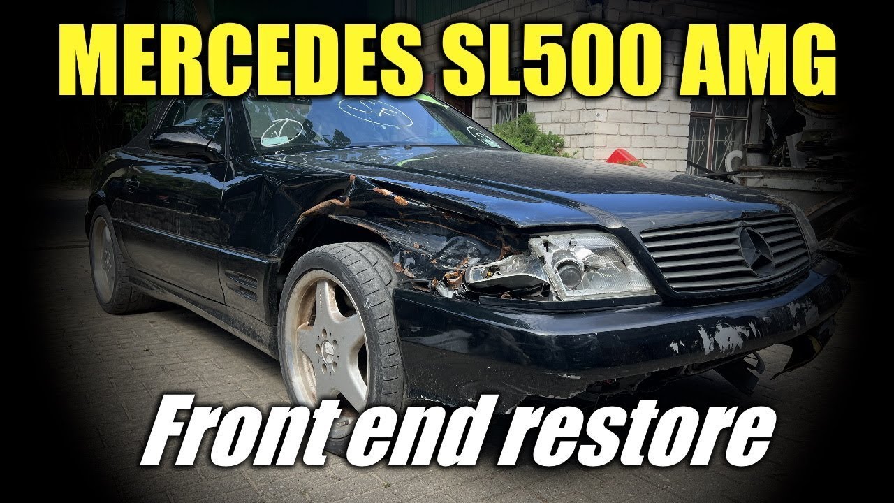 Mercedes SL500 R129 Front end restore | Car detailing | Wheelhub
