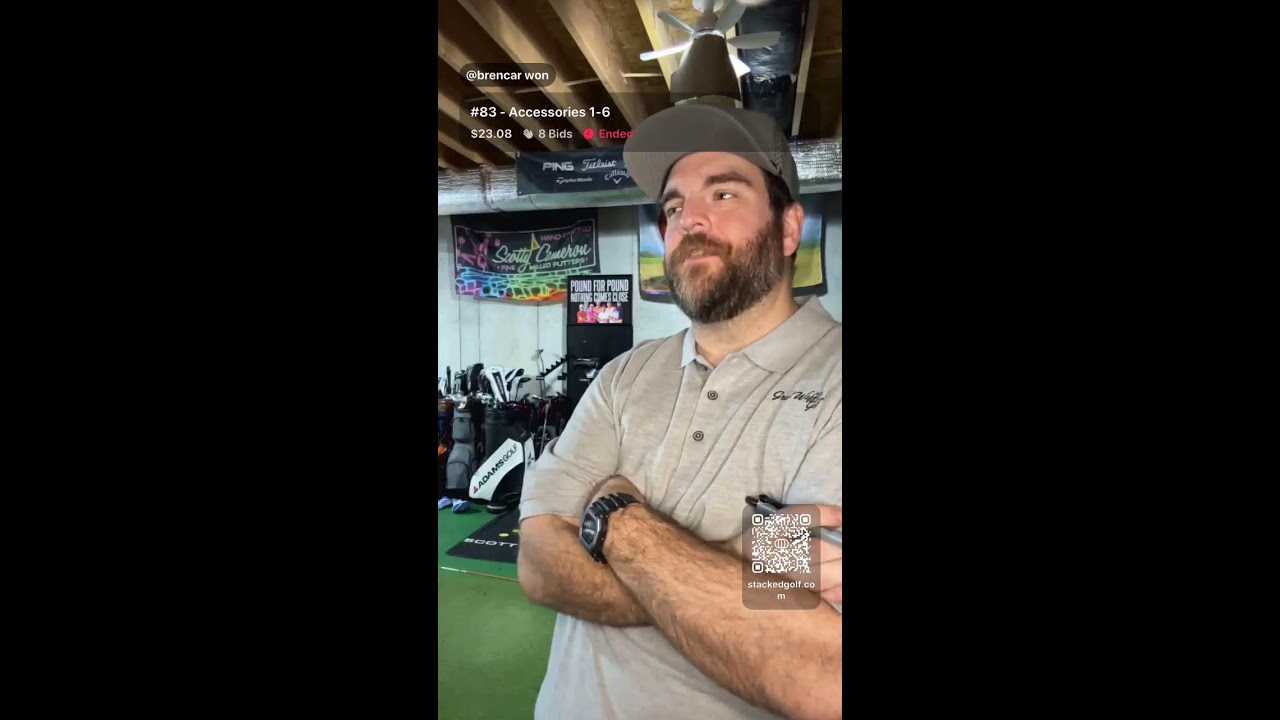 MASSIVE LIVE GOLF AUCTION - Stackedgolf.com