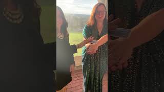 Cocktail Hour Magician Chris Herrick Performing At A Wedding At Fruitlands Museum In Harvard, MA