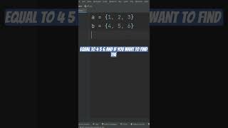 how to union two sets #pythonforbeginners #pythontutorial