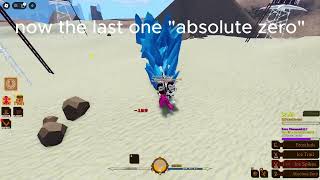 Ice Element Abilitys Showoff In Ninjitsu Masters Of Elements