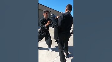 Pad Work Training To Improve Punching Speed | Kung Fu Drills | Kung Fu School