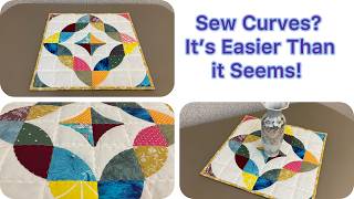 Drunkar's Path - Sew EASY Curved Patchwork! Quilt Pattern Tutorial