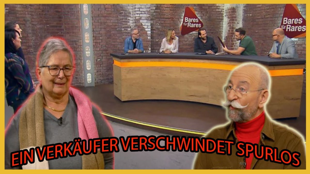 „Ein Verkäufer verschwindet spurlos – letzter Ort: Sendestudio!Bares für Rares