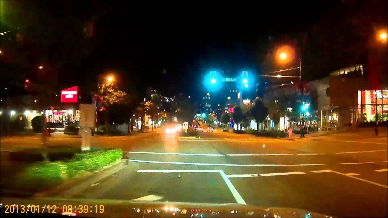 Skyview G1 Car Camera Night Time Video Sample BlackboxMyCar YouTube