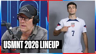 USMNT's 2026 World Cup roster predictions ft. Christian Pulisic, Gio Reyna, \& Matt Turner | SOTU