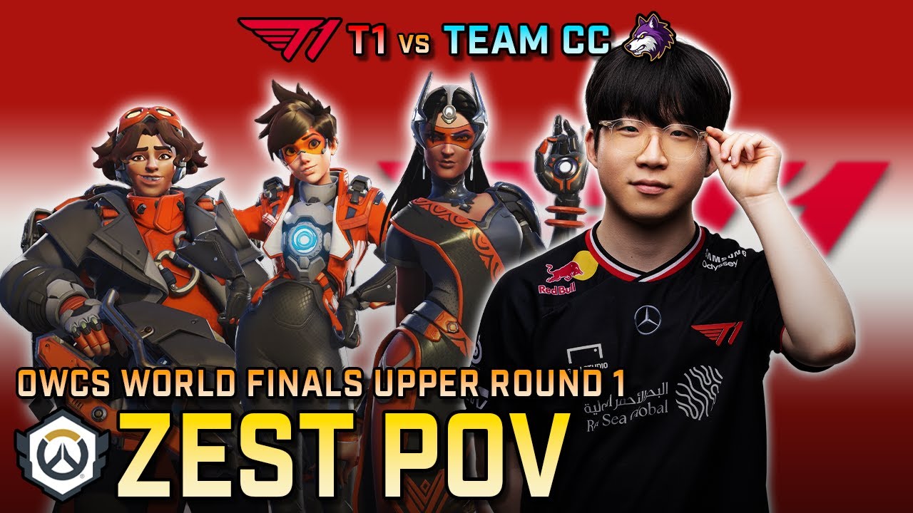 [ Zest ] FIERY Flex DPS | T1 vs Team CC | OWCS World Finals Upper Round 1
