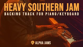 🎹 D Dorian Southern Rock Slide Jam • Piano Backing Track w/ Chords &amp; Scales #alphajams
