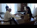 Pope Francis meets with Bartholomew, Patriarch of Constantinople