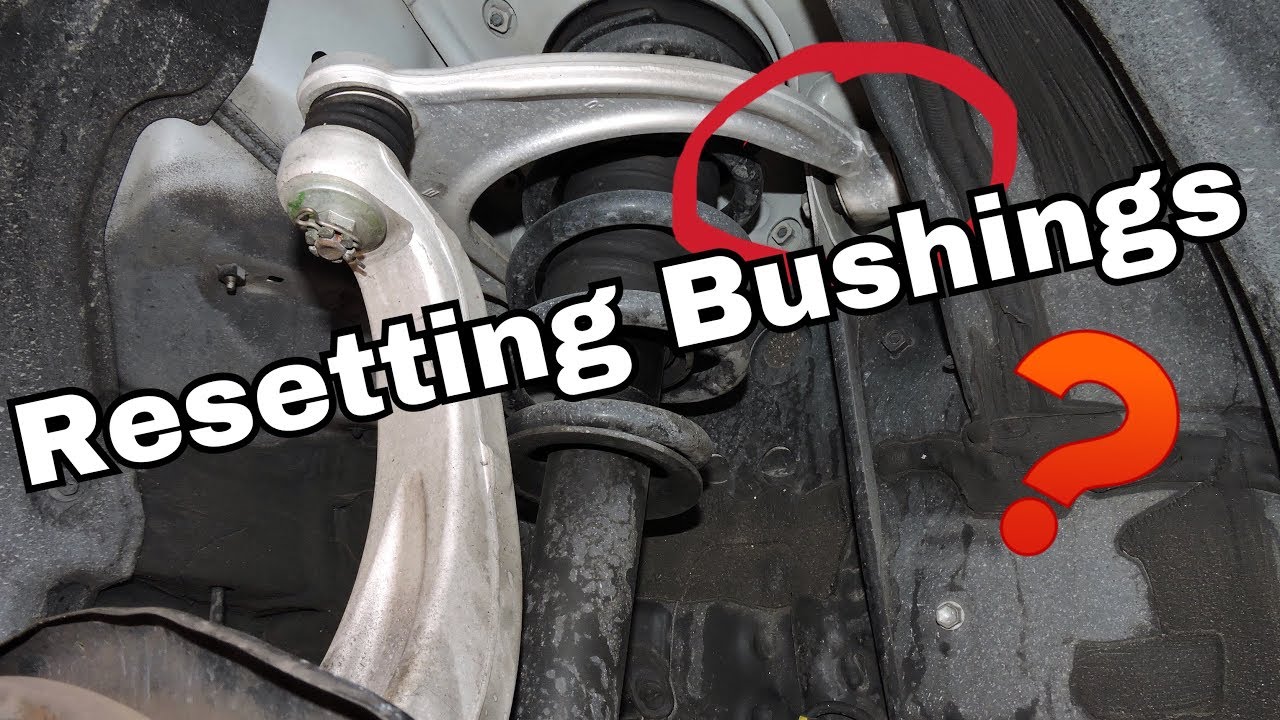 Resetting Suspension Bushing on Lexus GSF YouTube