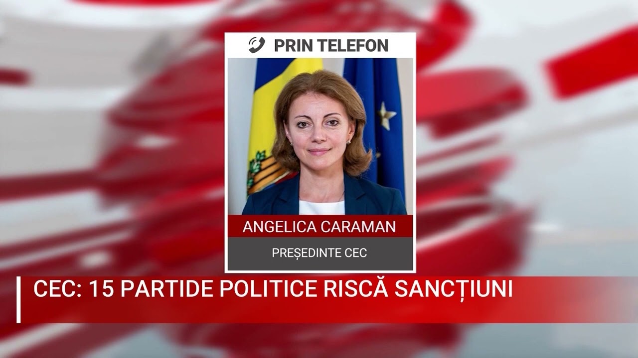 CEC  15 PARTIDE POLITICE RISCĂ SANCȚIUNI