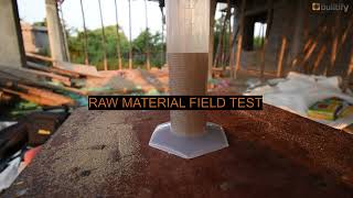 Silt Content Test for Fine Aggregate (Sand) Field Test