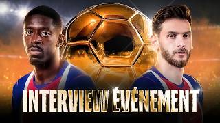 EXCLUSIF : DEMBÉLÉ & KVARATSKHELIA SE CONFIENT SUR LE BALLON D’OR 🌕​