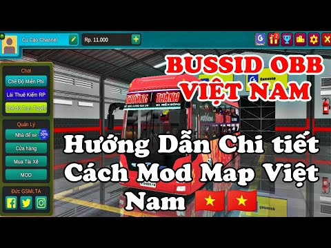 Hướng Dẫn Chi Tiết Cách Mod Map Việt Nam, Đường Việt Nam Cực Kì Dễ Hiểu Bus Simulator Indonesia