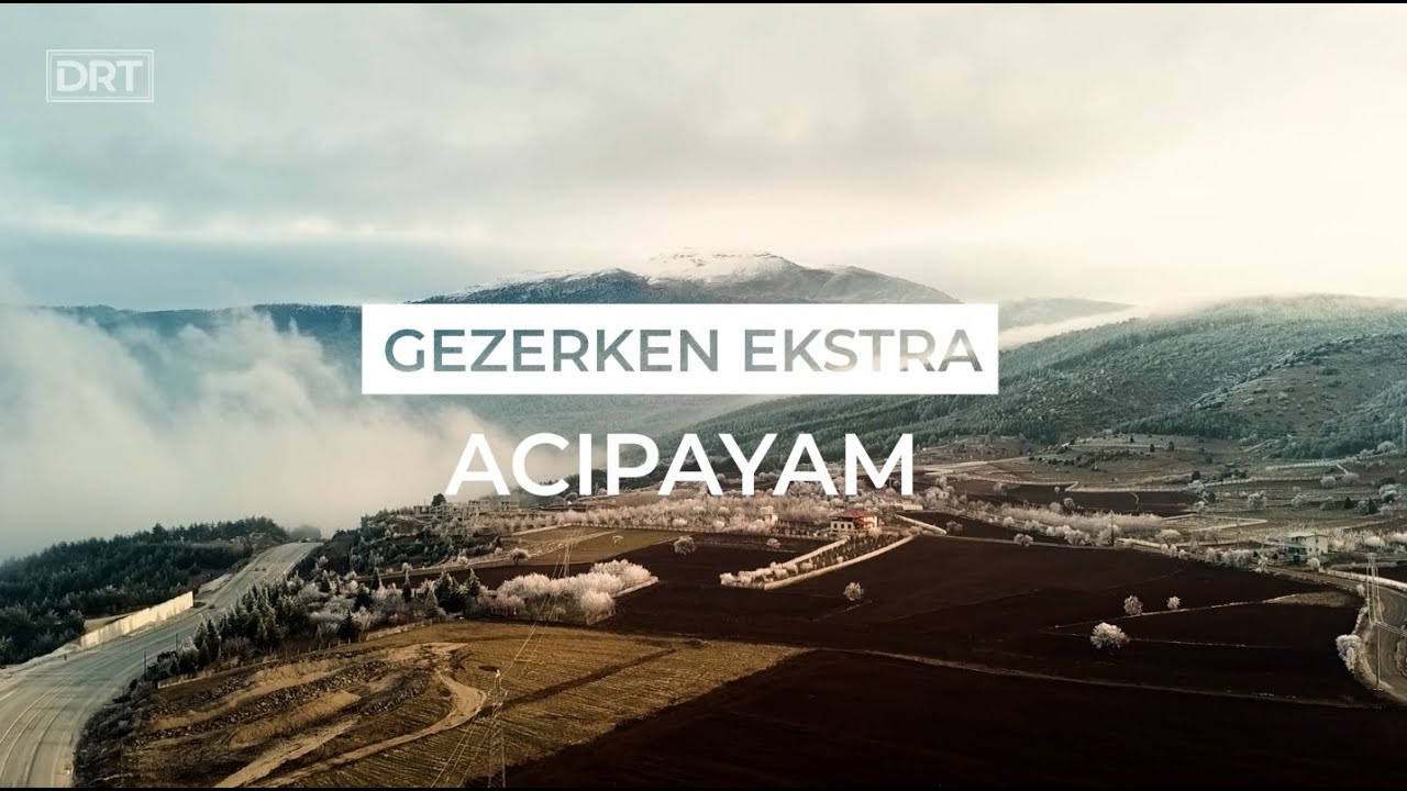Kuş bakışı Acıpayam, Denizli | Flying over Acipayam, Denizli