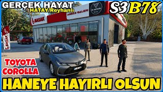 TOYOTA COROLLA HANEYE HAYIRLI OLSUN 🔸NİHAYET KENDİME İYİ BİR ARABA ALABİLDİM🔸FS25 GERÇEK HAYAT