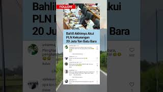 PLN kekurangan batu bara #shortvideo #beritaterkini #viral #bahlil