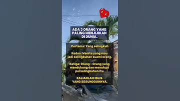 Ada 3 orang yg paling menjijikan di dunia🥹 #suamiistri