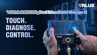 Now Launched:VALUE VRM-2SN Digital Manifold Gauge II