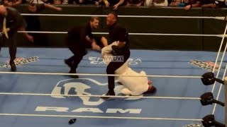 Nick Aldis attack Gunther on WWE SMACKDOWN 
