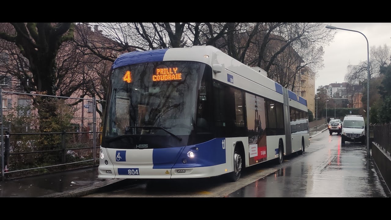 Ligne 4 / de Prilly, Coudraie à Lausanne, Faverges