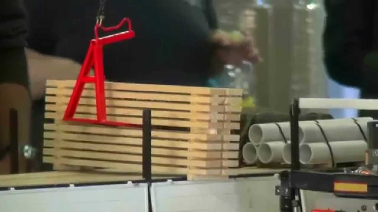 LOAD LOADING UNLOADING CHARGE PALFINGER Chargement Déchargement  jona 2013