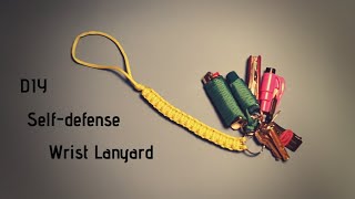 Paracord wrist lanyard how to
