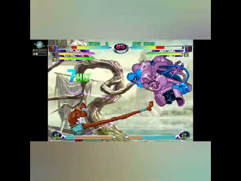 MvC2 Dhalsim mid stage FS conversion, link to long range FSD extension x hyper sentinel force 120925