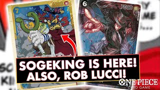 SOGEKING IS IN THE ONE PIECE CARD GAME (And Sniper Island is in our hearts)