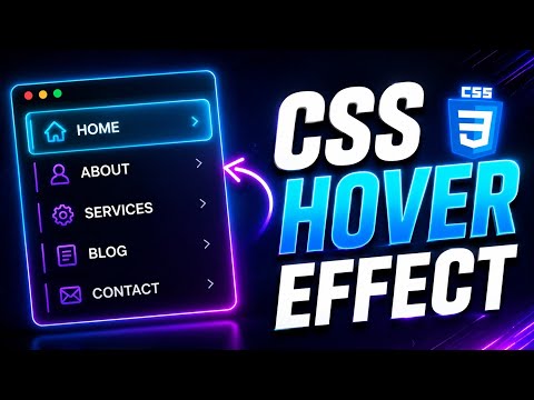 CSS Hover Glow Effect in 6 Minutes
