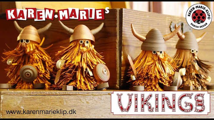 Quilling - Paper Vikings - Karen Marie Klip & Papir