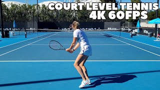 Aryna Sabalenka Court Level Practice | 2022 Australian Open (4K 60FPS)